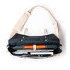 Waxed Canvas Messenger Bag Charcoal