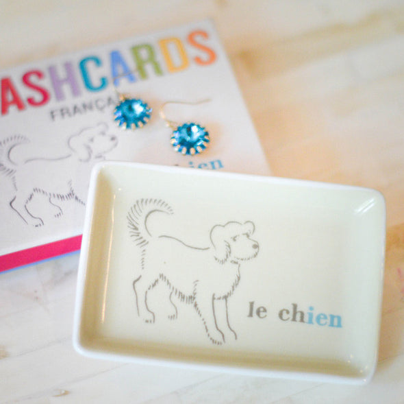 "Le Chien" Trinket Tray